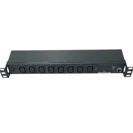 Serverlink Metered Rack PDU – 8x C13 Outlets