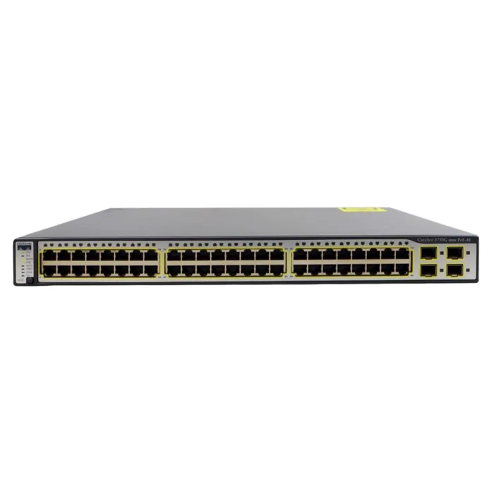 Cisco Catalyst 3750G 48-Port Gigabit Powerful Switch