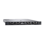 Front view of Dell EMC PowerEdge R640 Rack Server with 10 hot-swappable 2.5-inch drive bays and front bezel.
