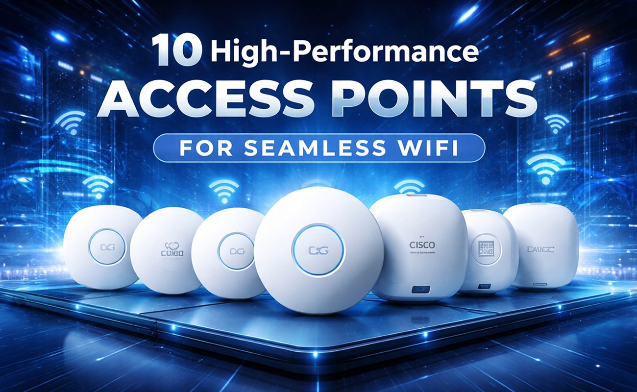 Wi-Fi Performance: Top 10Access Points reliable for Seamless