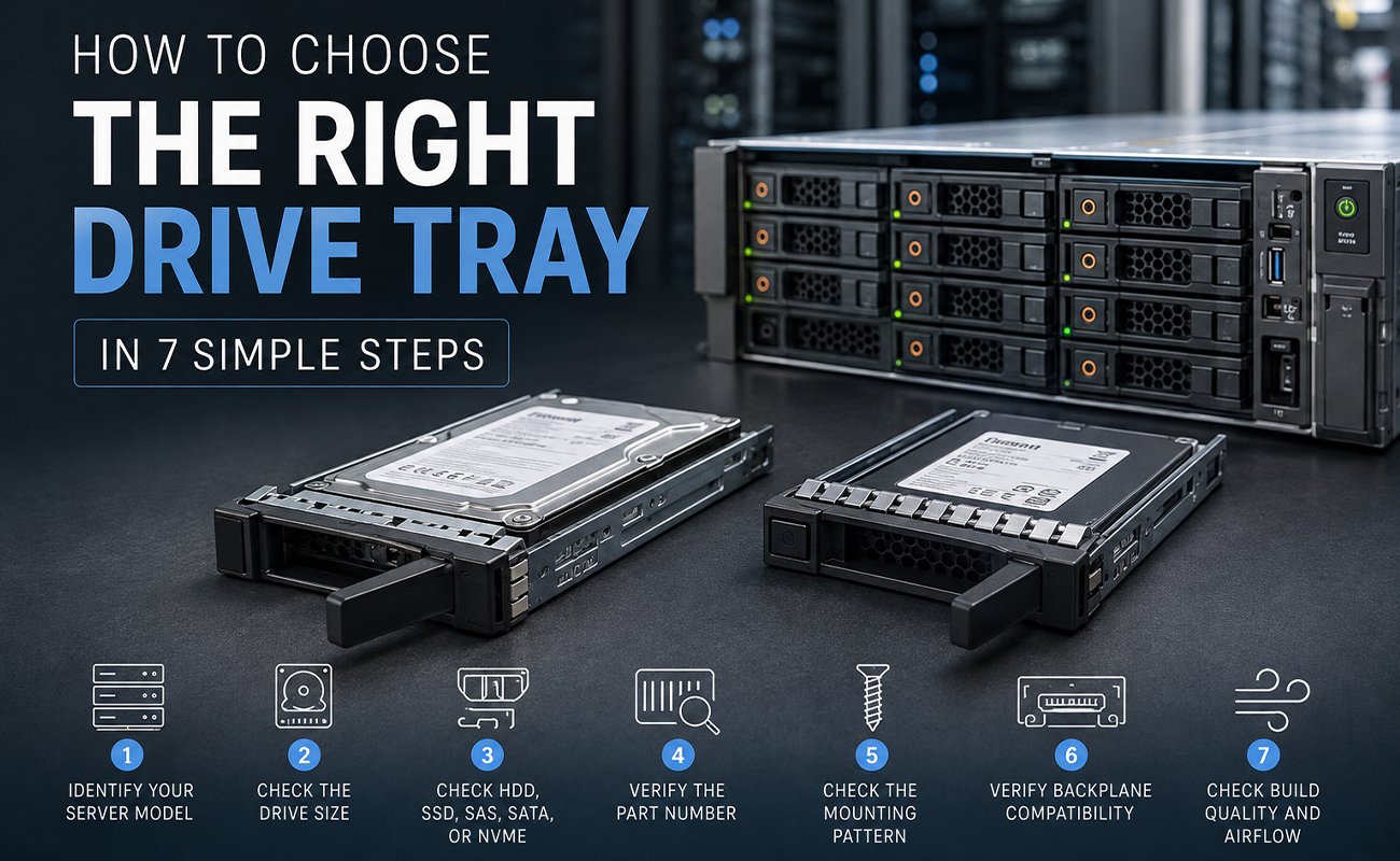 How to Choose the Right Drive Tray in 7 Simple Steps