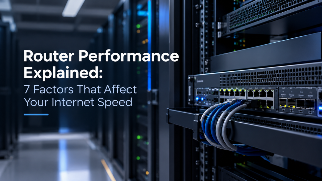 Router Performance Explained: 7 Factors That Affect Your Internet Speed